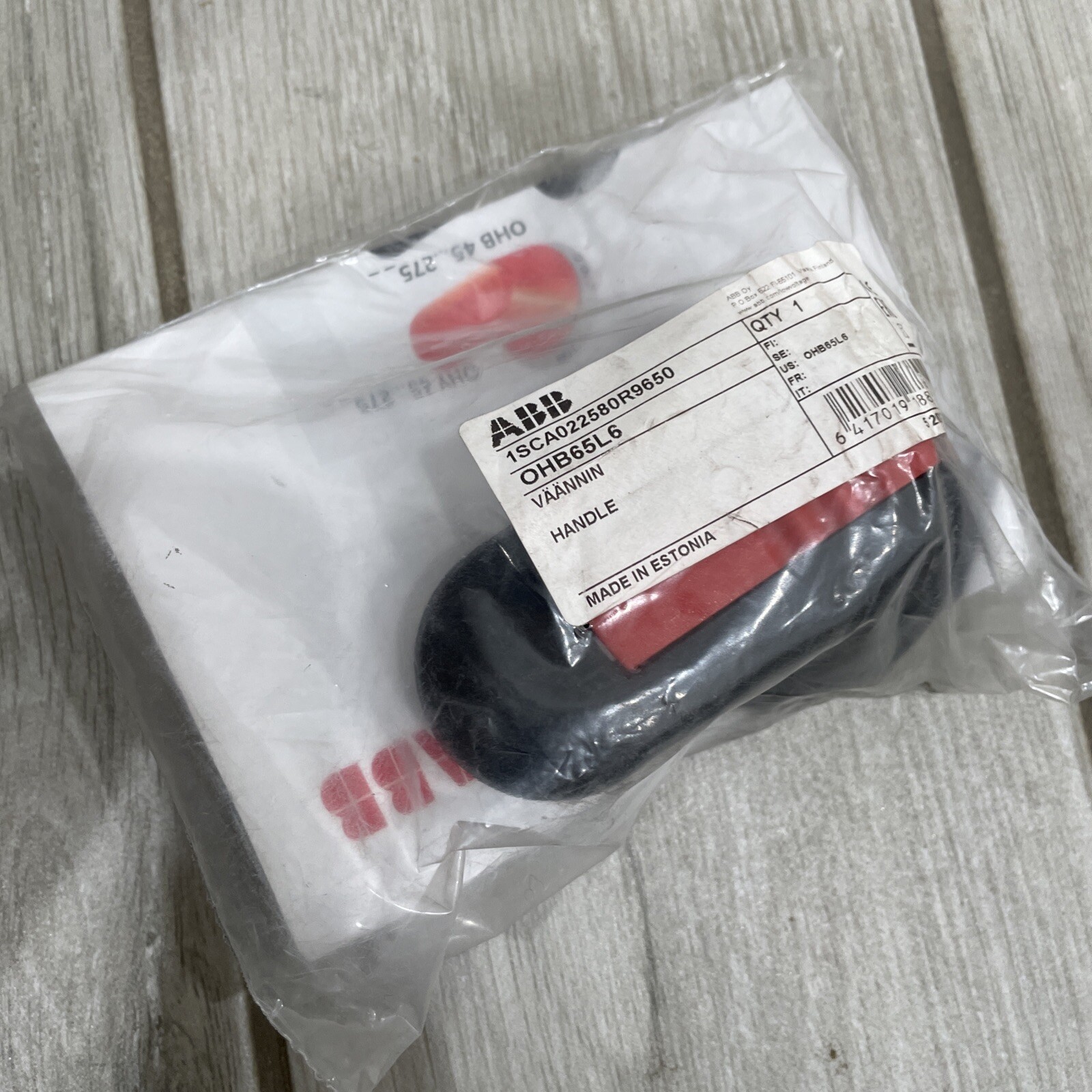 (C) OHB65L6, Abb, Pistol Handle, 2.6″/65 Mm, Black⚡️
