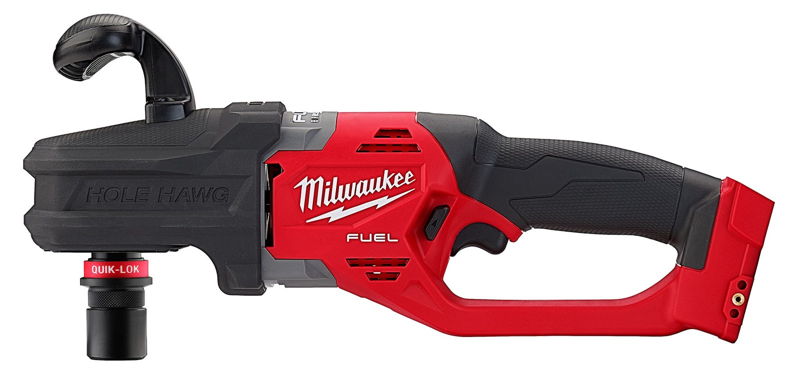 Milwaukee Tool 2808-20 M18 FUEL Hole Hawg Right Angle Drill W/QUIK-LOK Tool Only