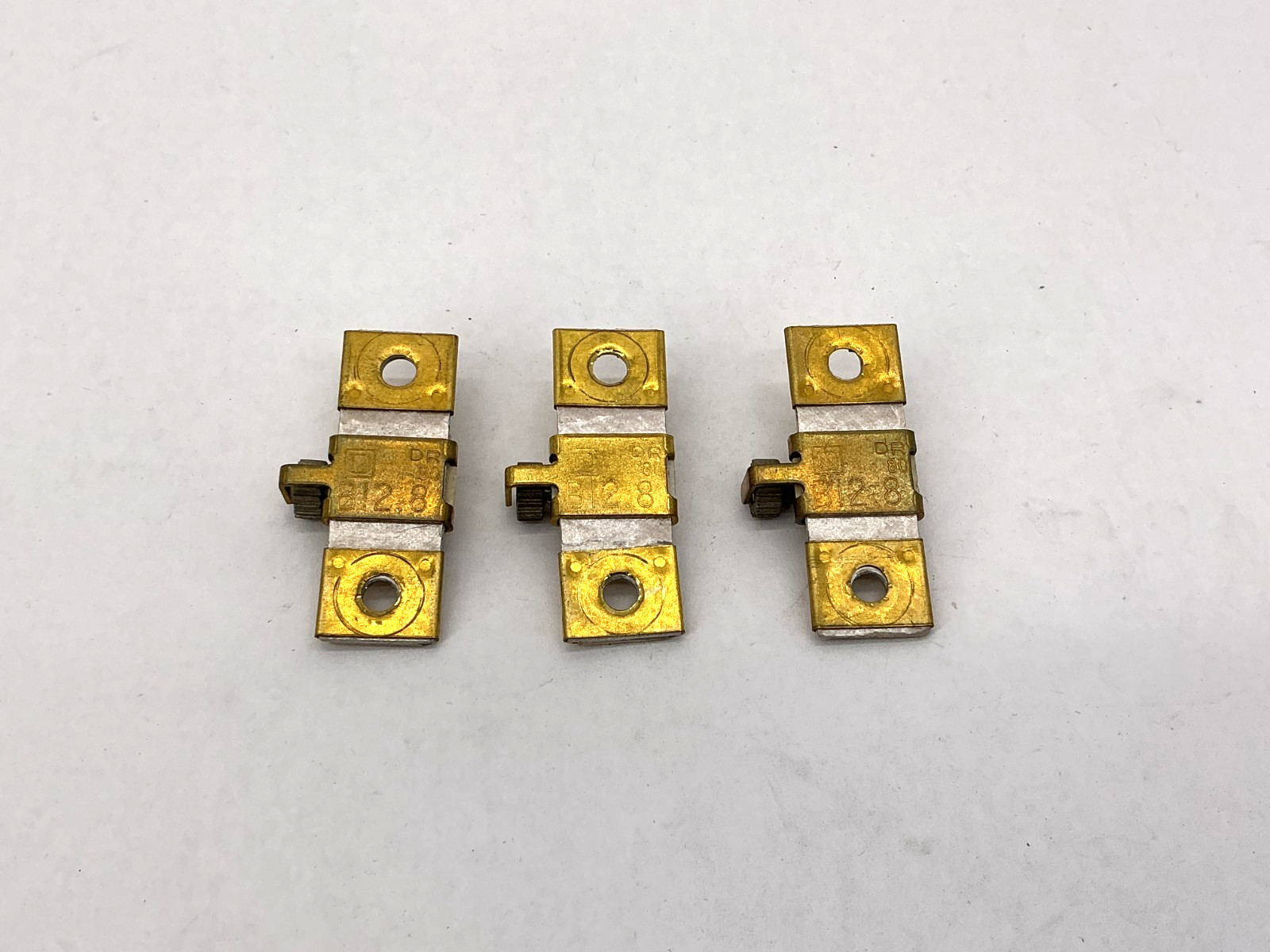 Lot of 3 Square D B12.8 Overload Relay Thermal Unit