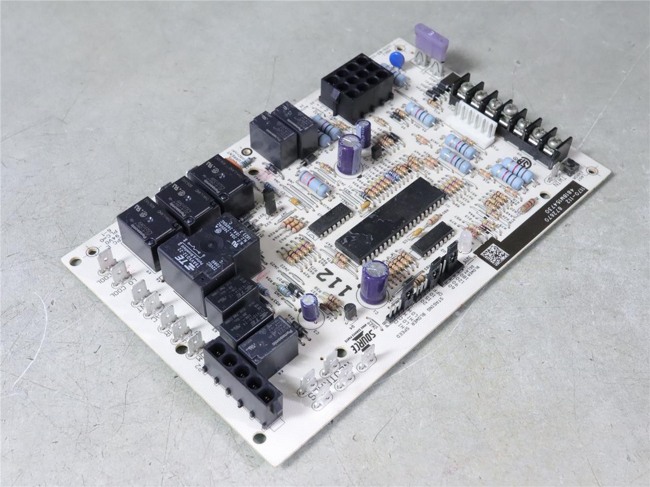 YORK 1170-112 Furnace Control Ignition Circuit Board SOURCE 1 112 872670