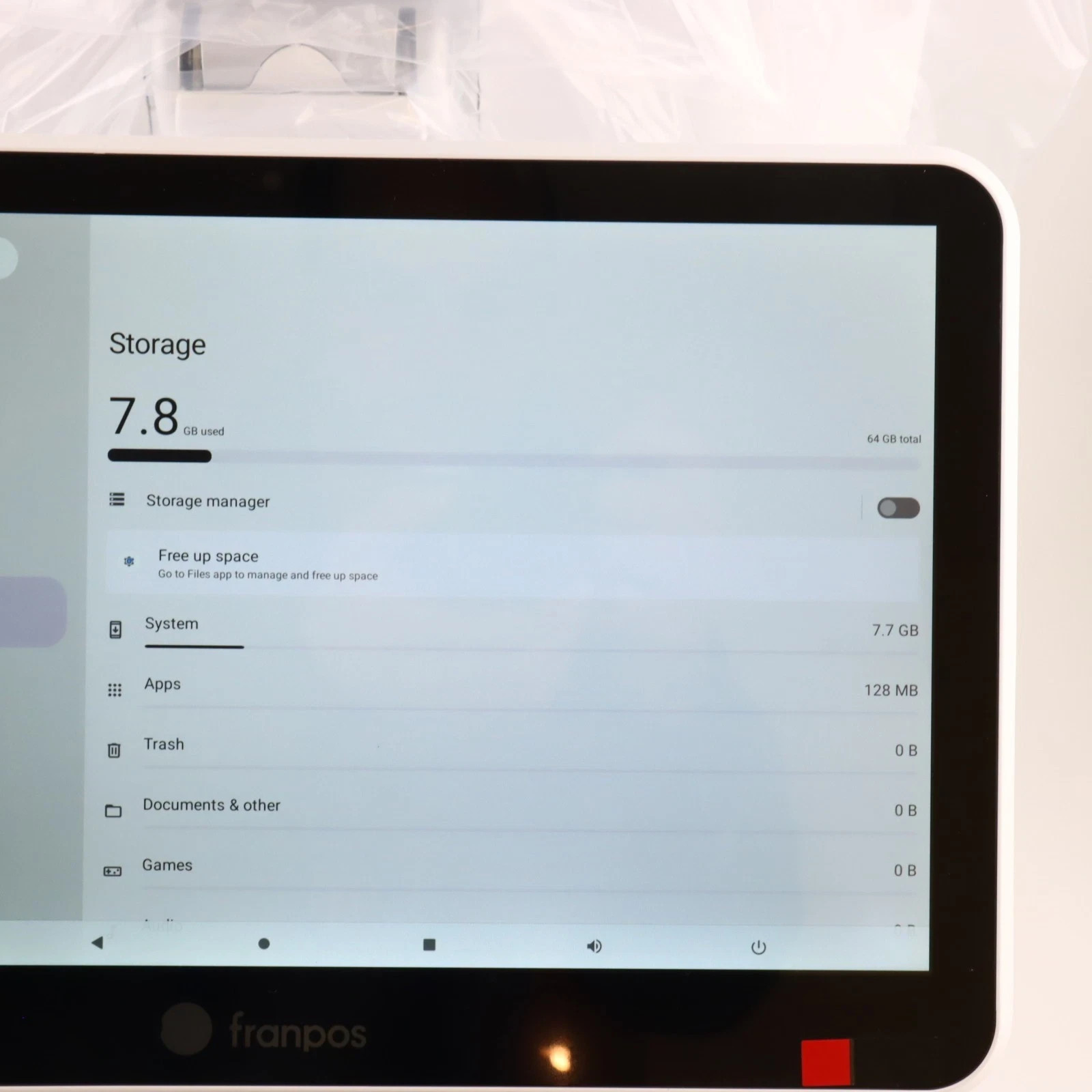 Franpos Dual Touch Customer Facing 13.3″ Android 13 POS Point Of Sale Terminal