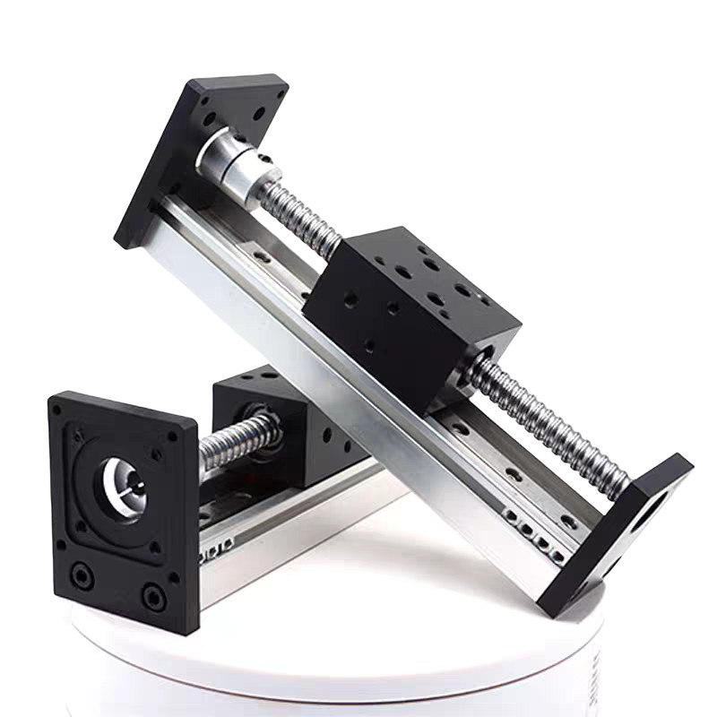 Linear Slide Rail Stage Actuator 1605 CNC Ball Screw w/ NEMA 23 Integrated Motor