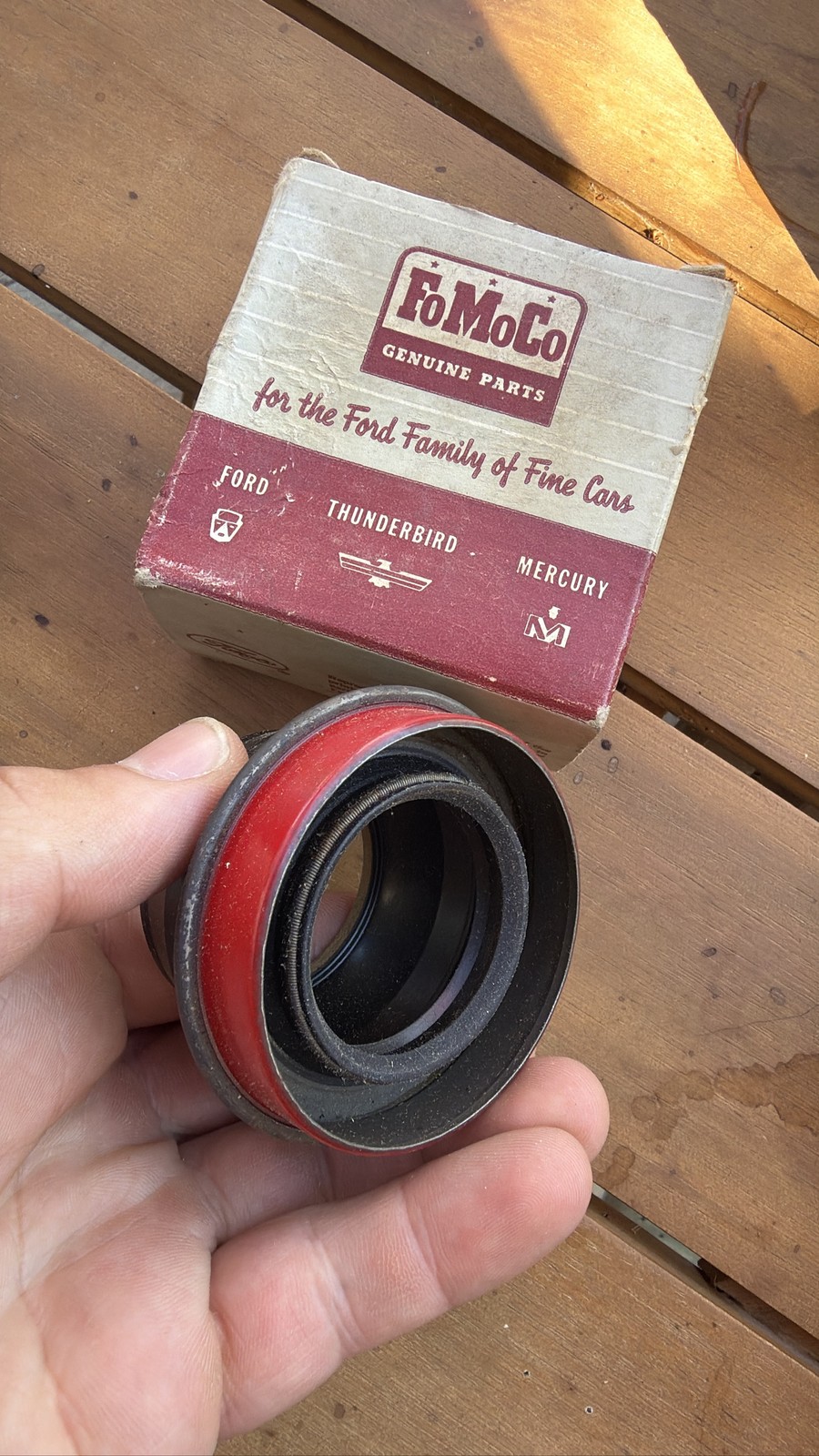 FoMoCo C2AZ-7052-A Oil Seal Transmission Extension Housing Ford Mercury nos vtg