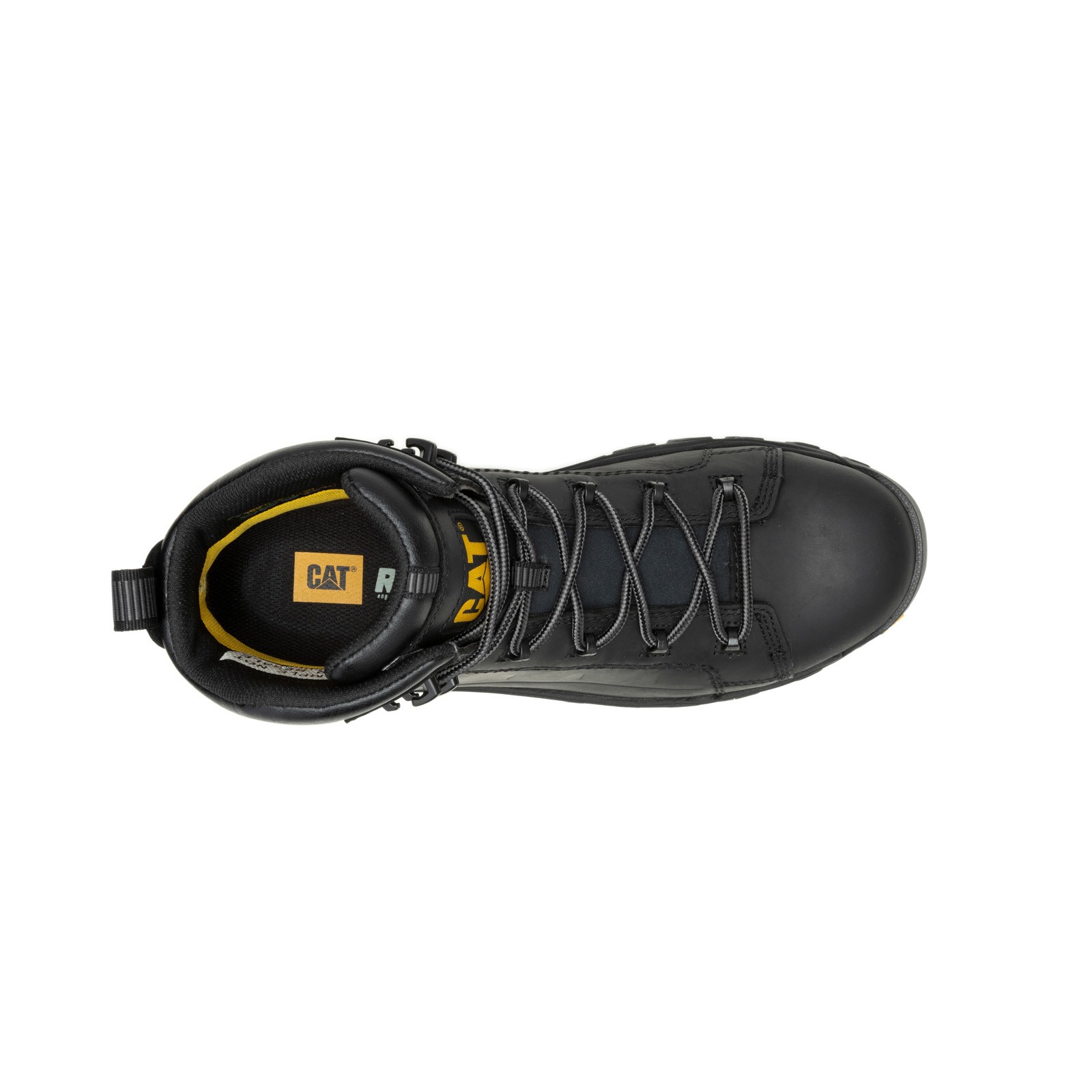 Caterpillar Threshold Rebound Composite Toe WP Mens Black Wide Work Boots