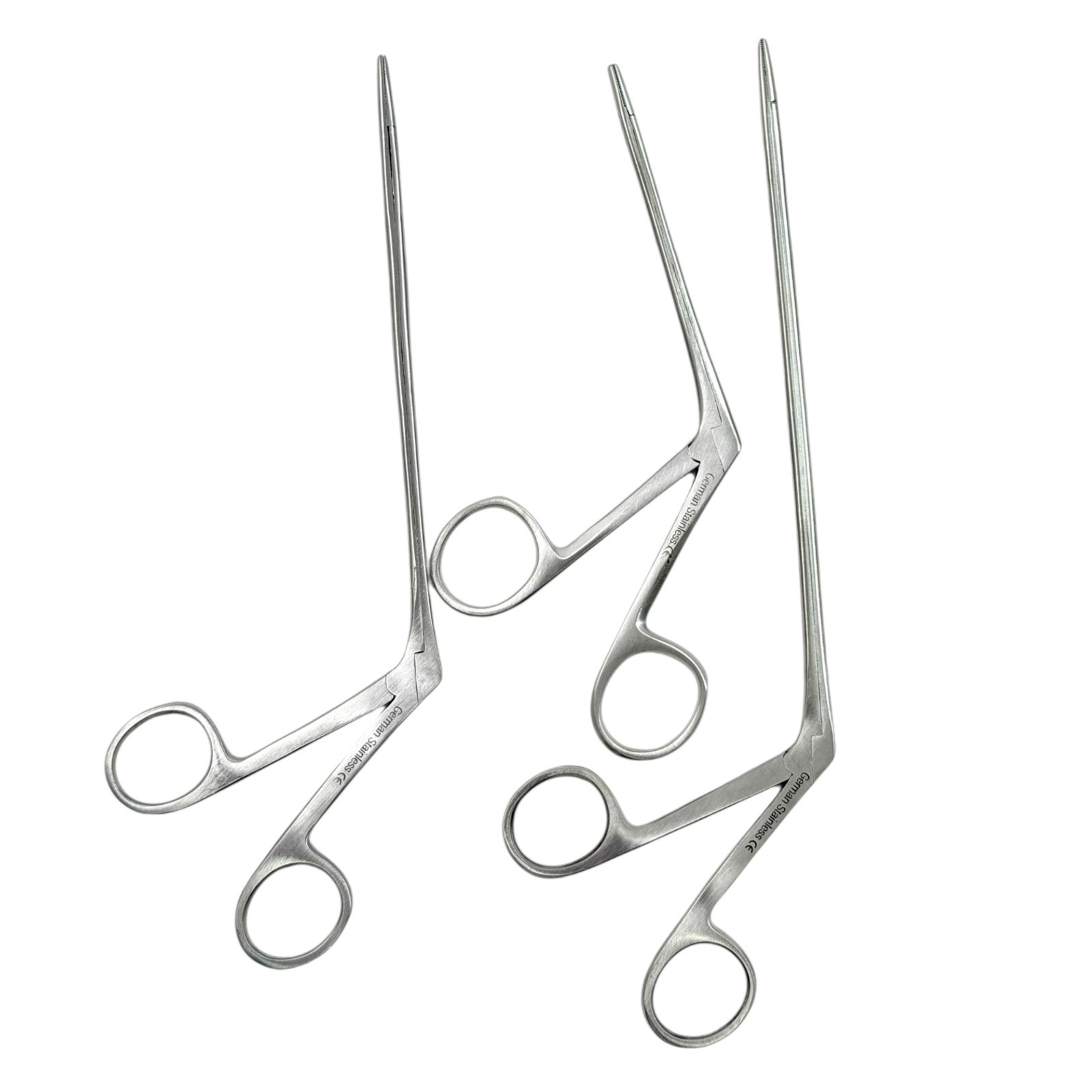 3 Pack – Alligator Forceps With Serrated Tips Micro 3.5″ + 5.5″ + 6.5″