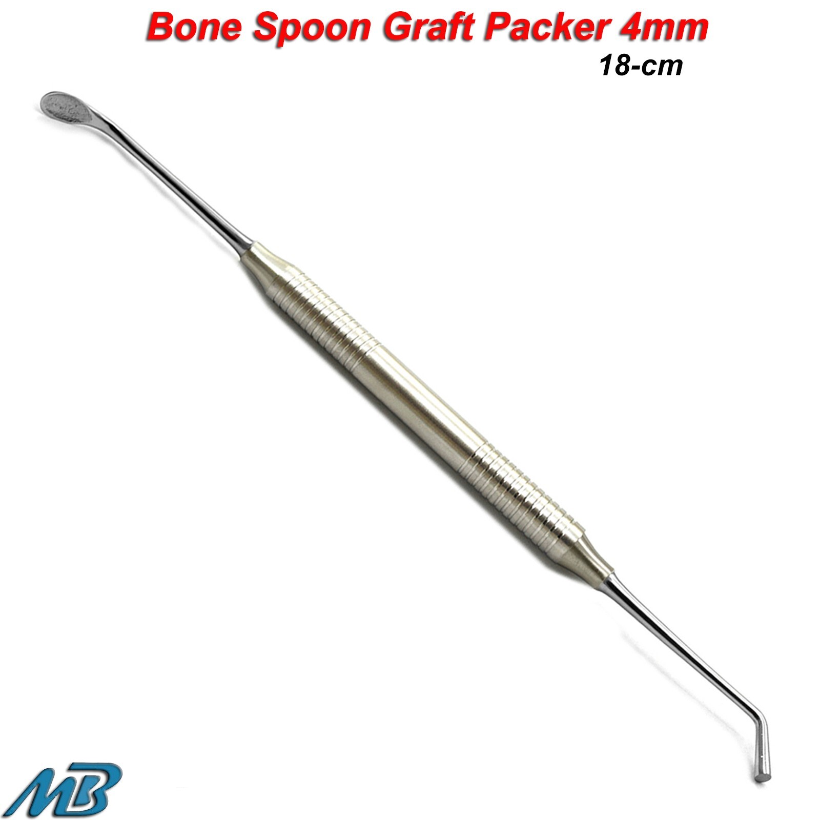 Dental Implant Bone Compactor Palti Bone Scoop Graft Packer Double Ended Tools