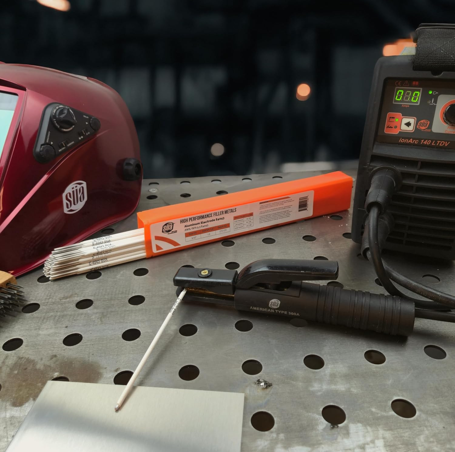 E4043 Aluminum Stick Welding Electrodes 3/32″ x 14″ 1 Lb SMAW Rods