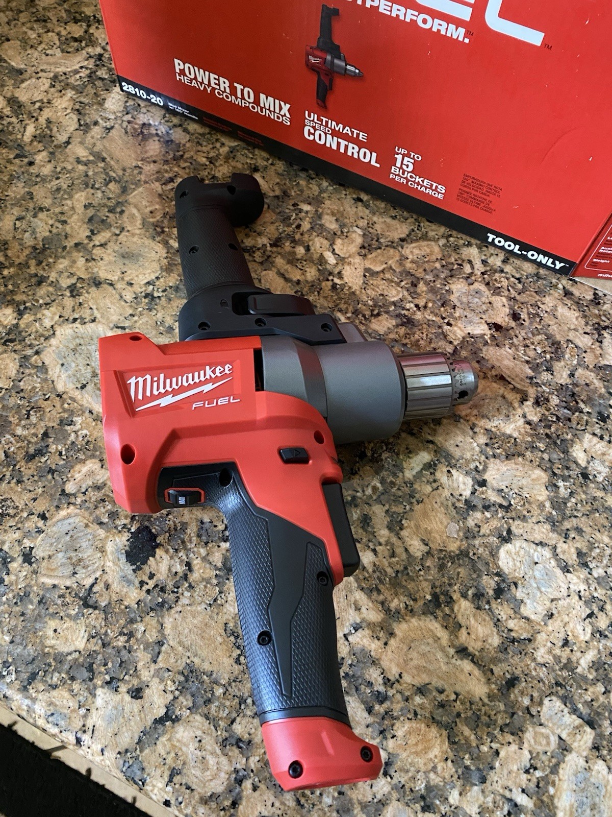 Milwaukee 2810-20 M18 FUEL Mud Mixer with 180° Handle Bare Tool