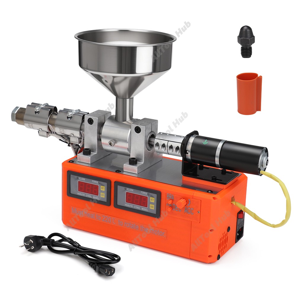Desktop Filament Extruder 1.75mm 110V PLA ABS PETG Recycler Maker for 3D Printer