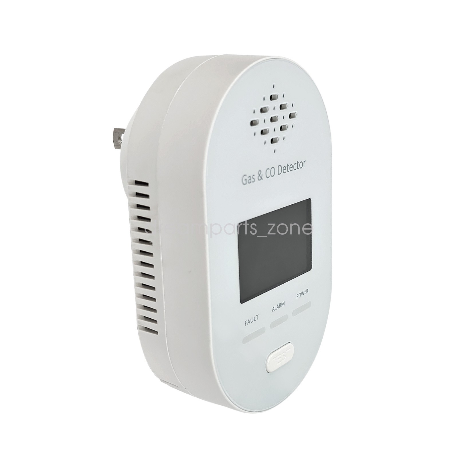 4in1 Plug in Carbon Monoxide Device & Combustible Natural Gas Alarm Combinatio