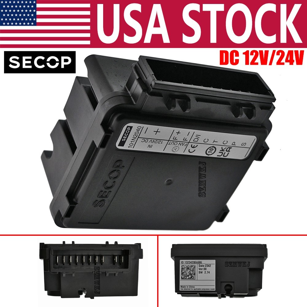 SECOP 12V/24V Electronic 101N2040 Controller for Micro BD1.4F Series Compressors