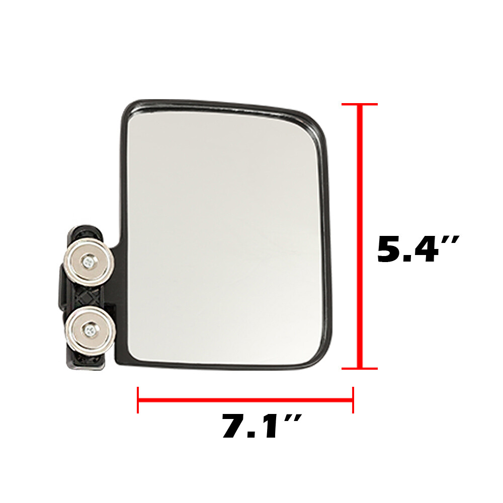 Pair 220lb Rated Magnet Tractor Side Mirror LH & RH Fit For Kubota John Deere