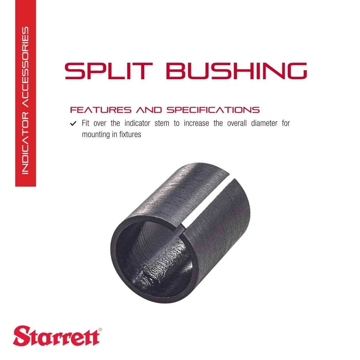Starrett Split Bushing for Dial Metric Indicators – Quick and Multicoloured