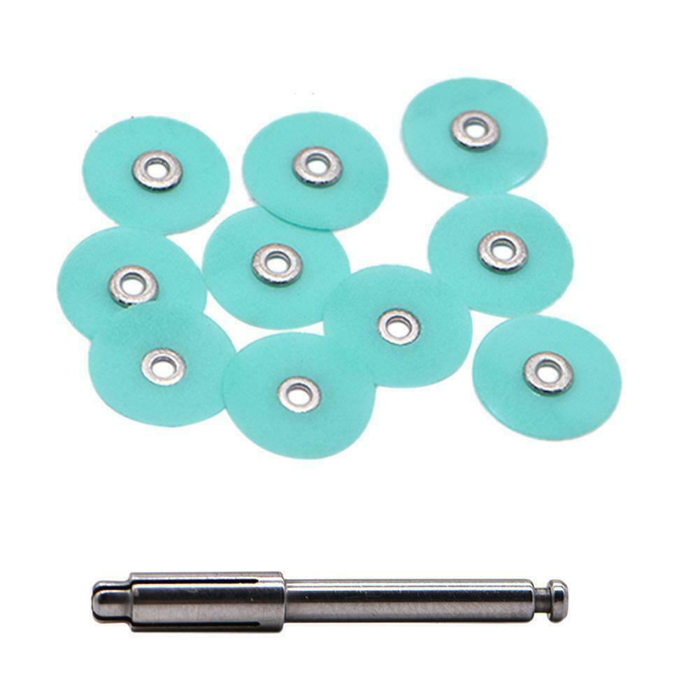 80 Pcs/Kit Dental TOR VM Finishing and Polishing Kit Discs Mandrel No 1.075