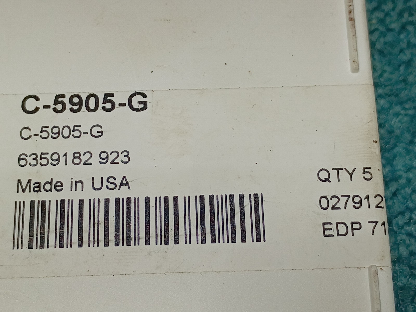 (5) SECO Carbide Indexable Threading Chipbreaker & Grooving Inserts C-5905-G