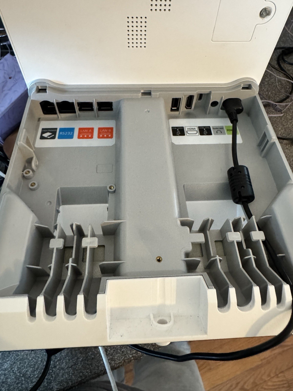 PAX E500 POS Terminal Powers Up, Reset To Factory Condition As Is Free Shipping