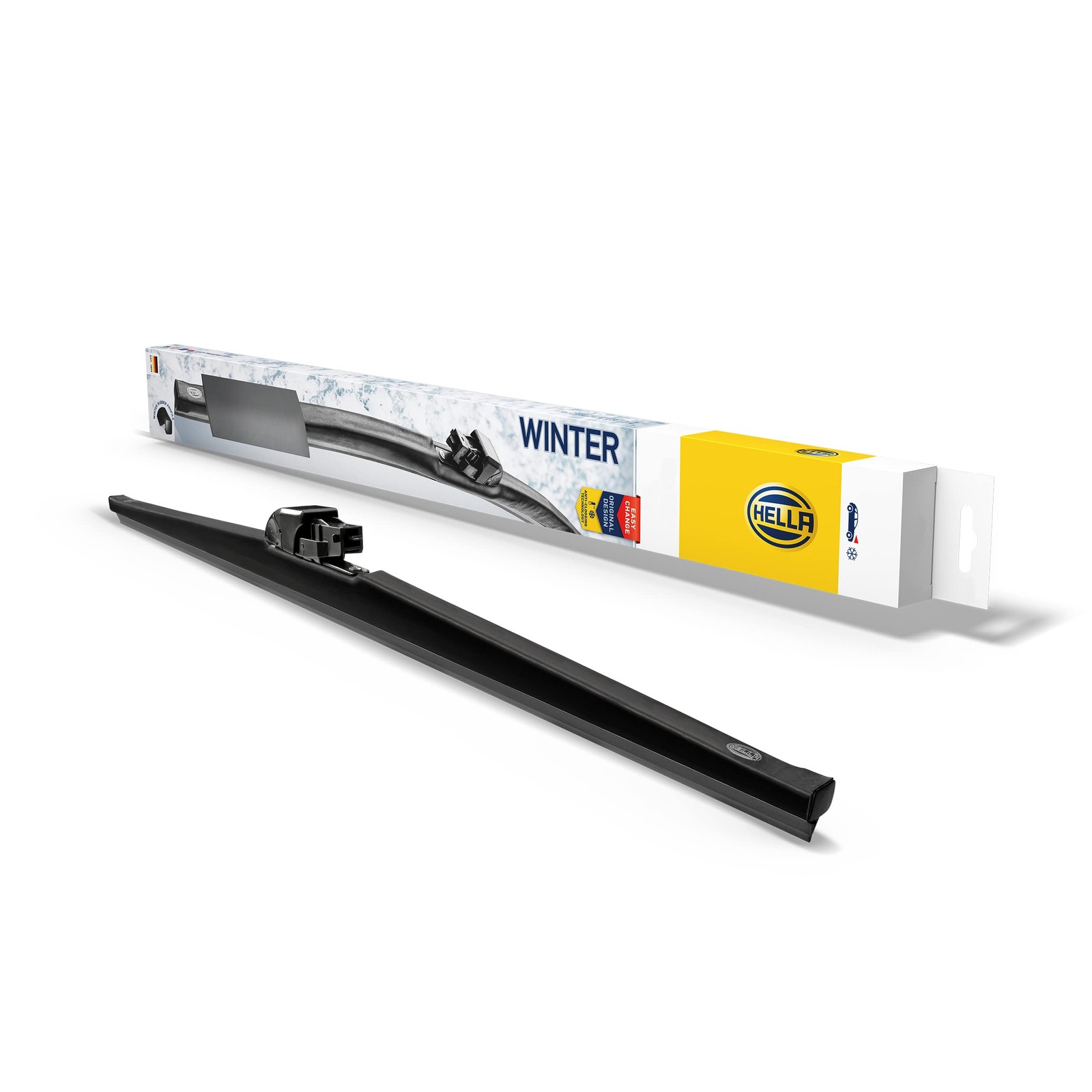 21 Inch Black Wiper Blade with Anti Clogging Winter Rubber Vehicle Specific Fit