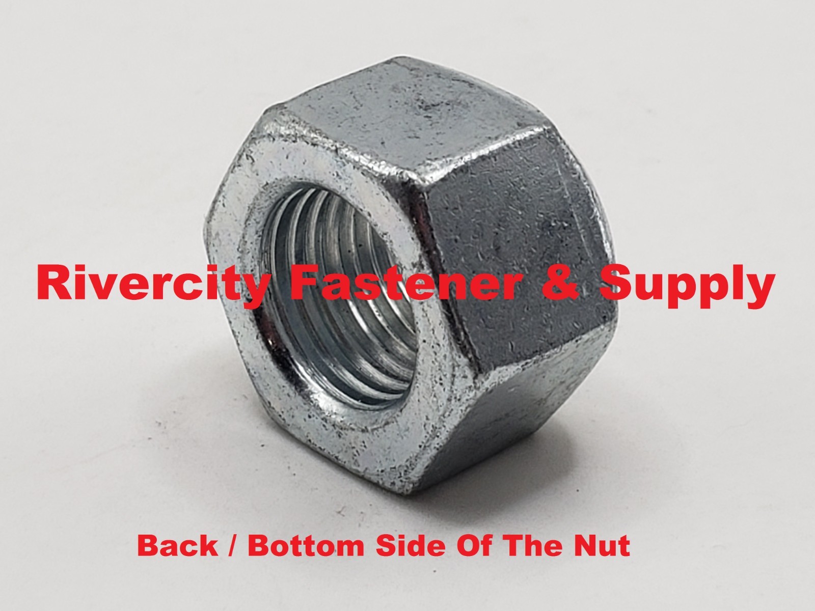 (10) 9/16-18 All Metal Top Lock Nuts Grade 8 Zinc Plated Steel 9/16×18 Nut