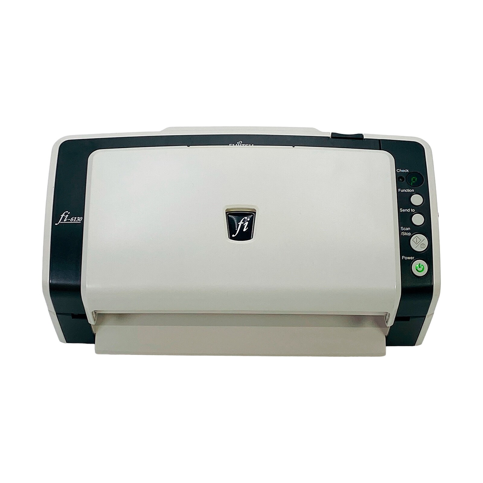 Fujitsu FI-6130 Duplex Document Scanner for Office Work w/Bundle FULLY TESTED