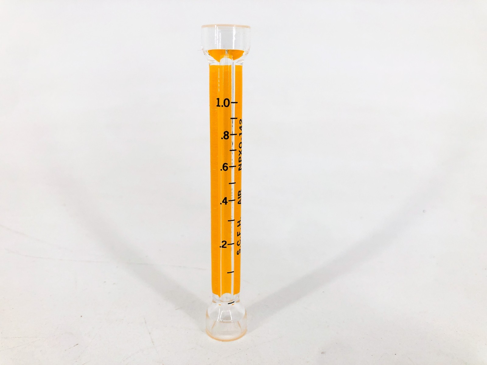 New Wallace & Tiernan NPXQ-142 Glass Metering Tube 1.0 SCFH – No Box