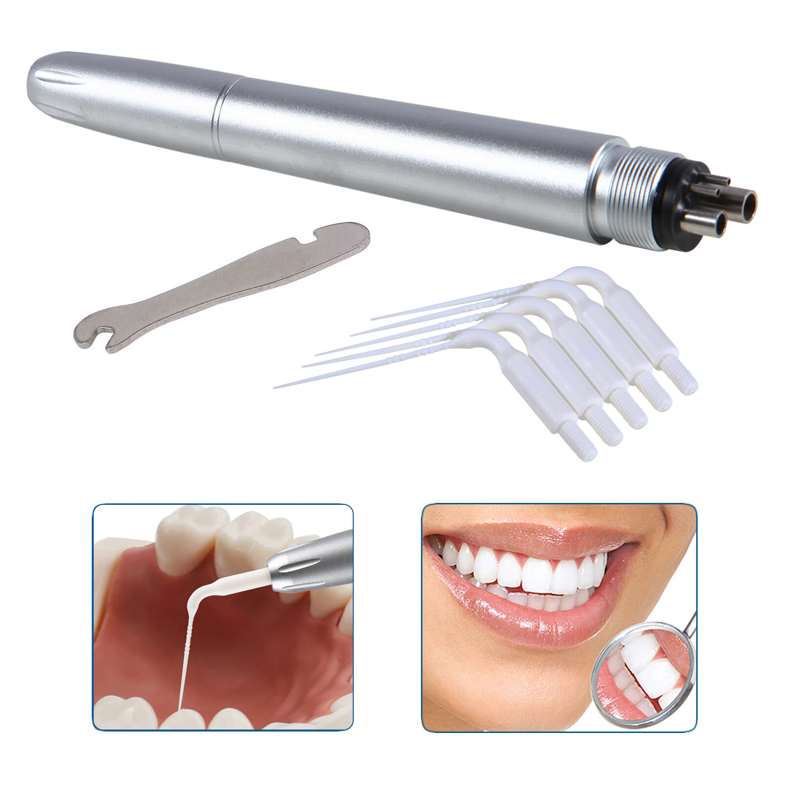 Dental Hygiene Air Scaler Handpiece Fit Kavo Endo Irrigation Tips 4Hole po