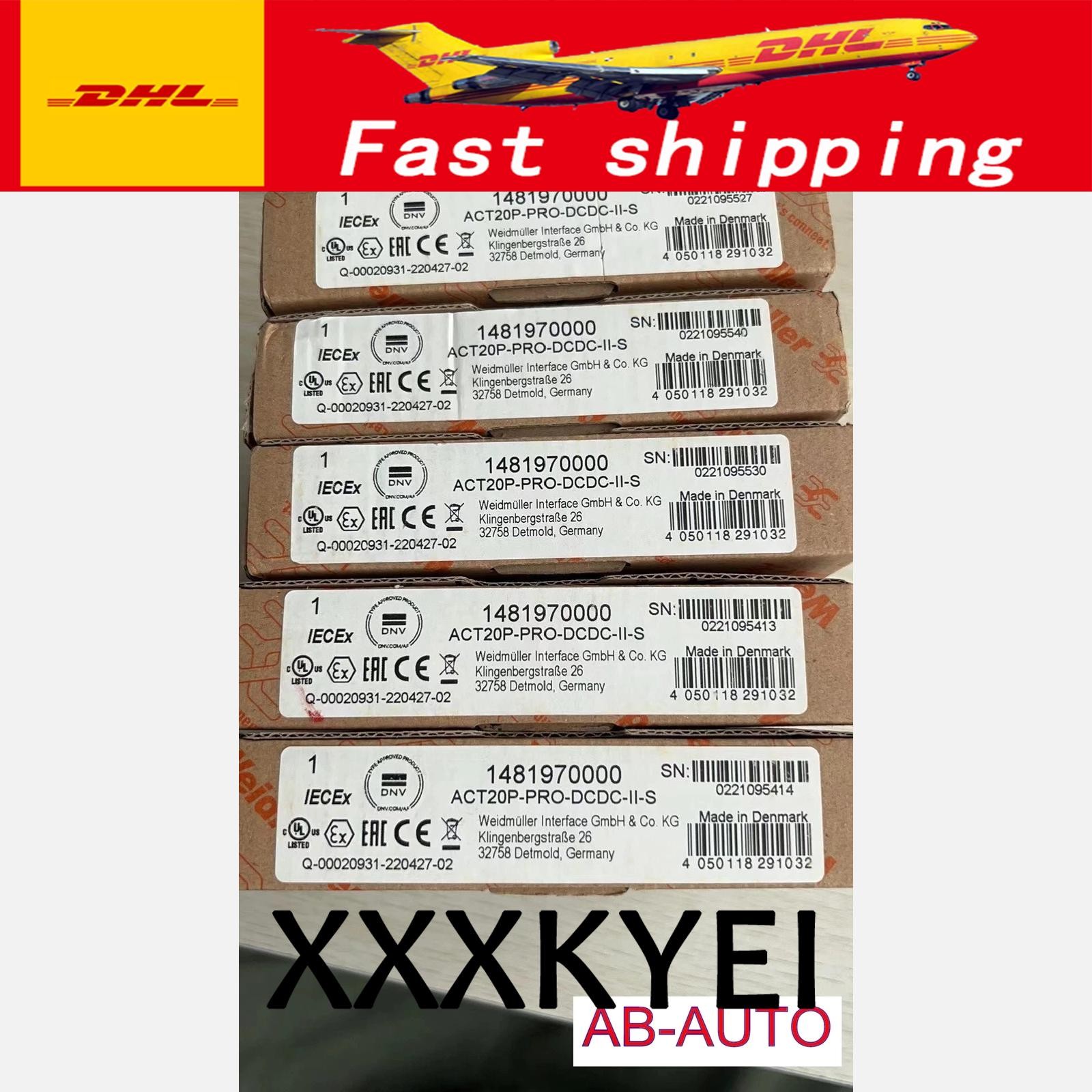ACT20P-PRO-DCDC-II-S 1481970000 Weidmuller isolator New in box By DHL