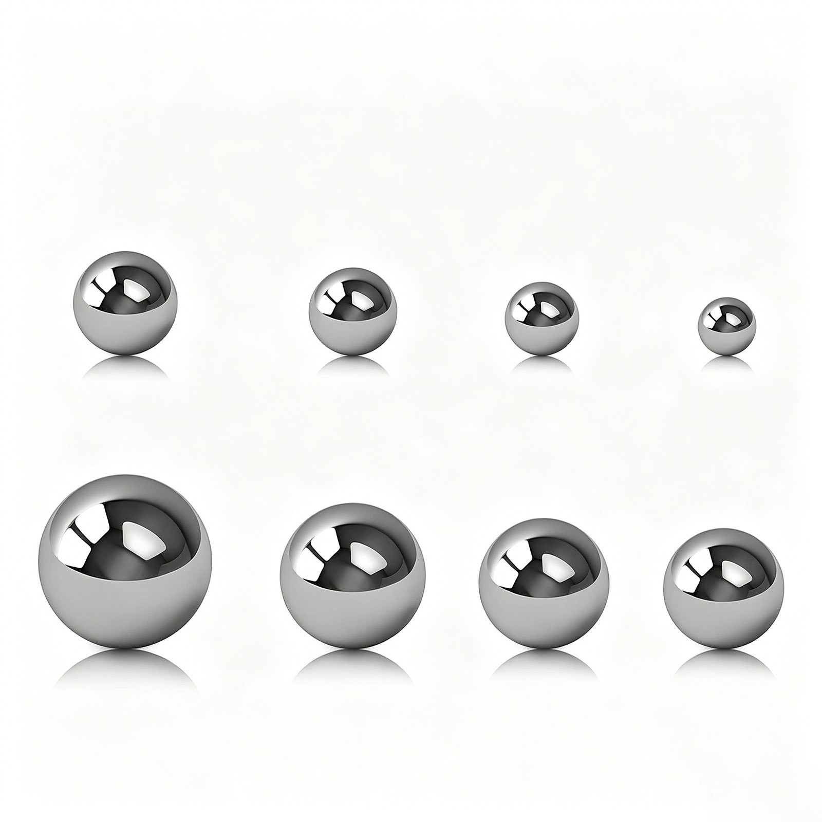 304 Stainless Steel Ball Dia 1mm-125mm High Precision Bearing Balls Smooth Ball