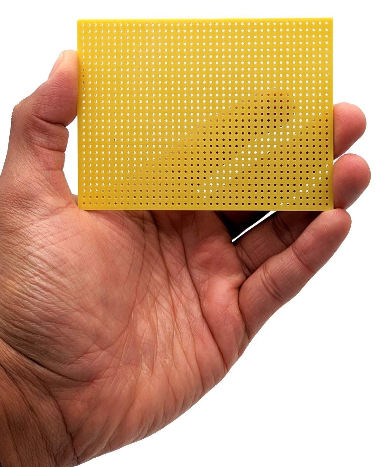 1,160 Holes Perf Board without Solder Pads, 3″ × 4″ (76.2 x 101.6mm)