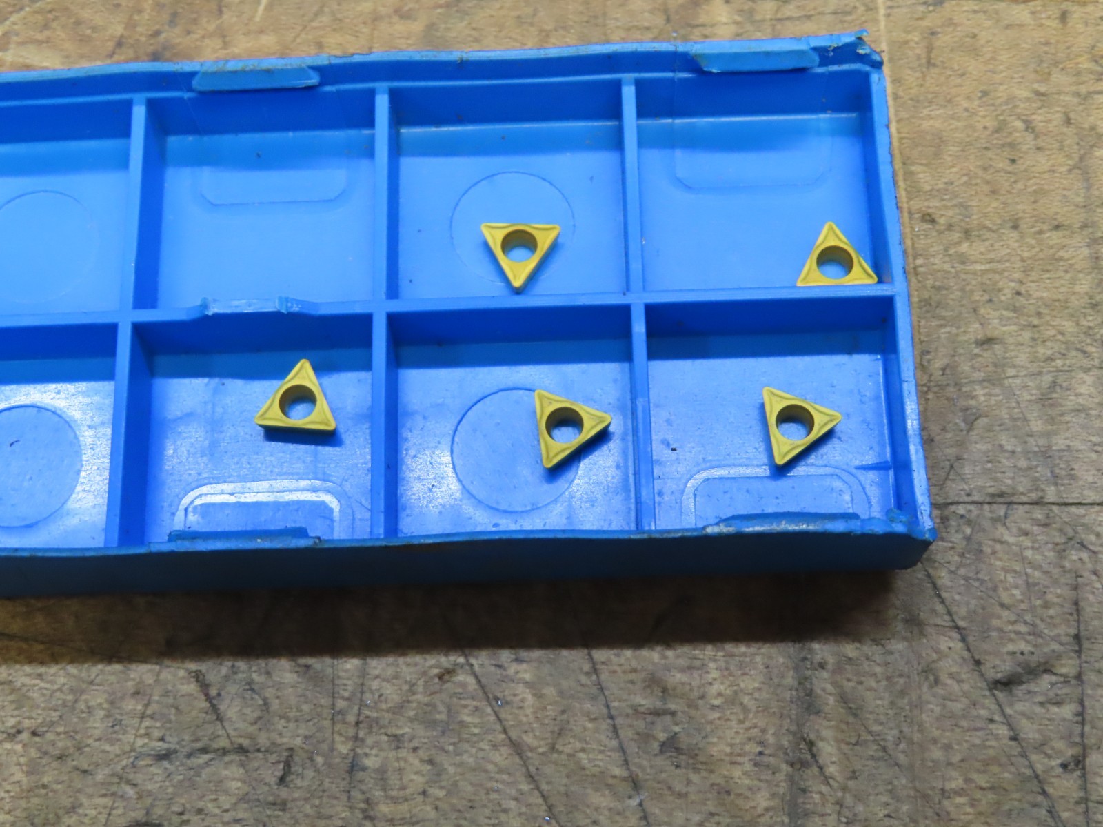 5 NEW Rigibore TCMT 06T104F RC60 carbide boring inserts