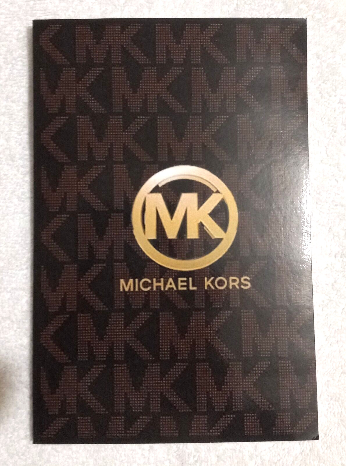 MICHAEL KORS GOLDEN GLOW LOGO NOTEBOOK 6 X 9 INCHES PAPER JOURNAL