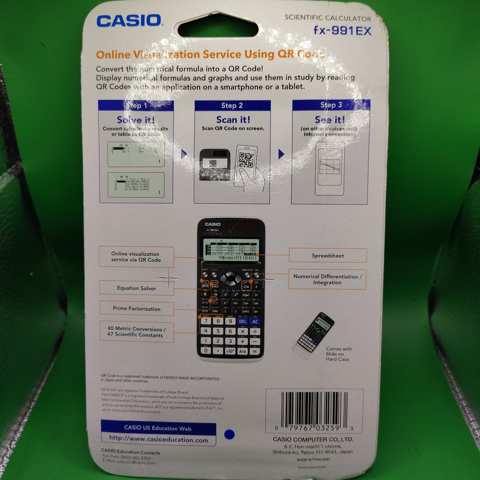 Casio fx-991EX ClassWiz Scientific Calculator