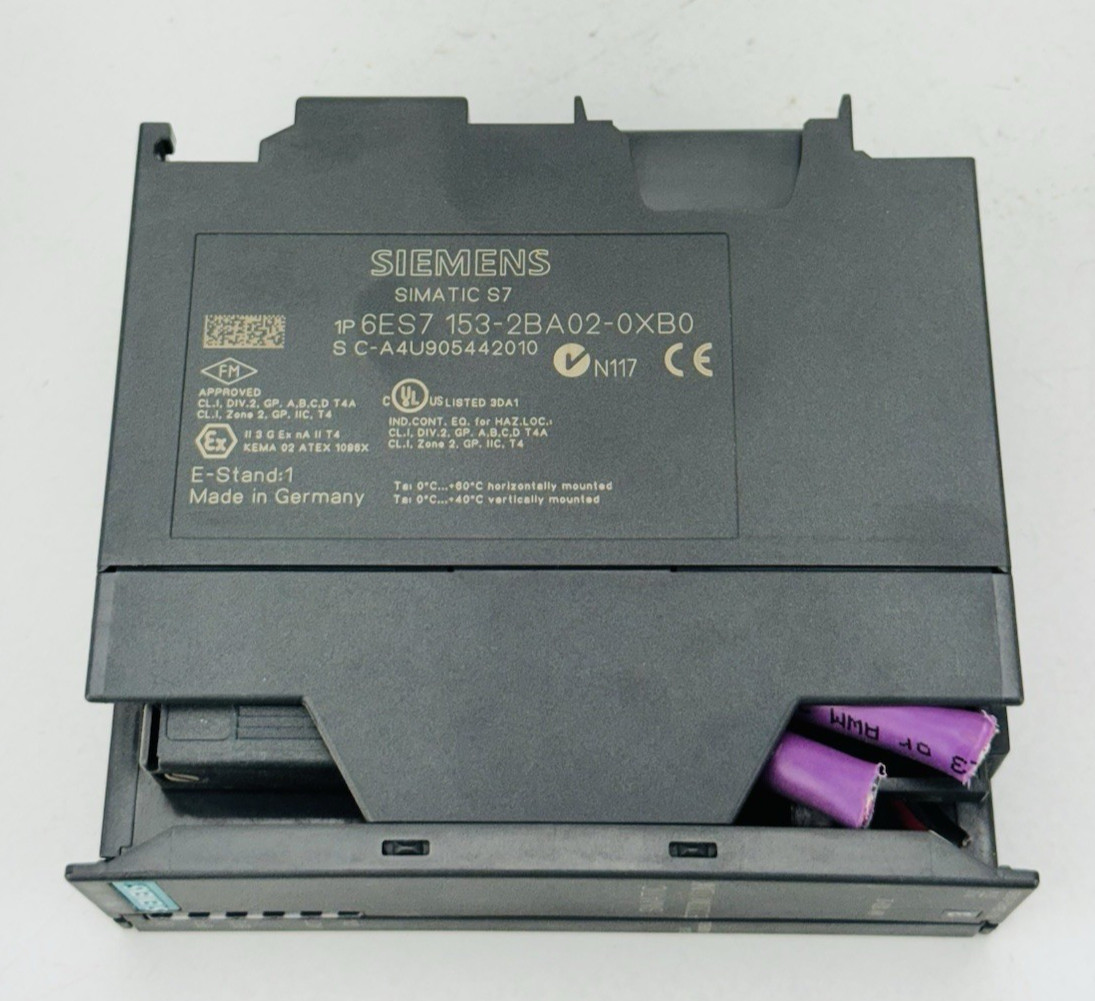 SIEMENS SIMATIC S7 6ES7153-2BA02-0XB0 ET200M/ LINK IM 153-2 *WARRANTY*