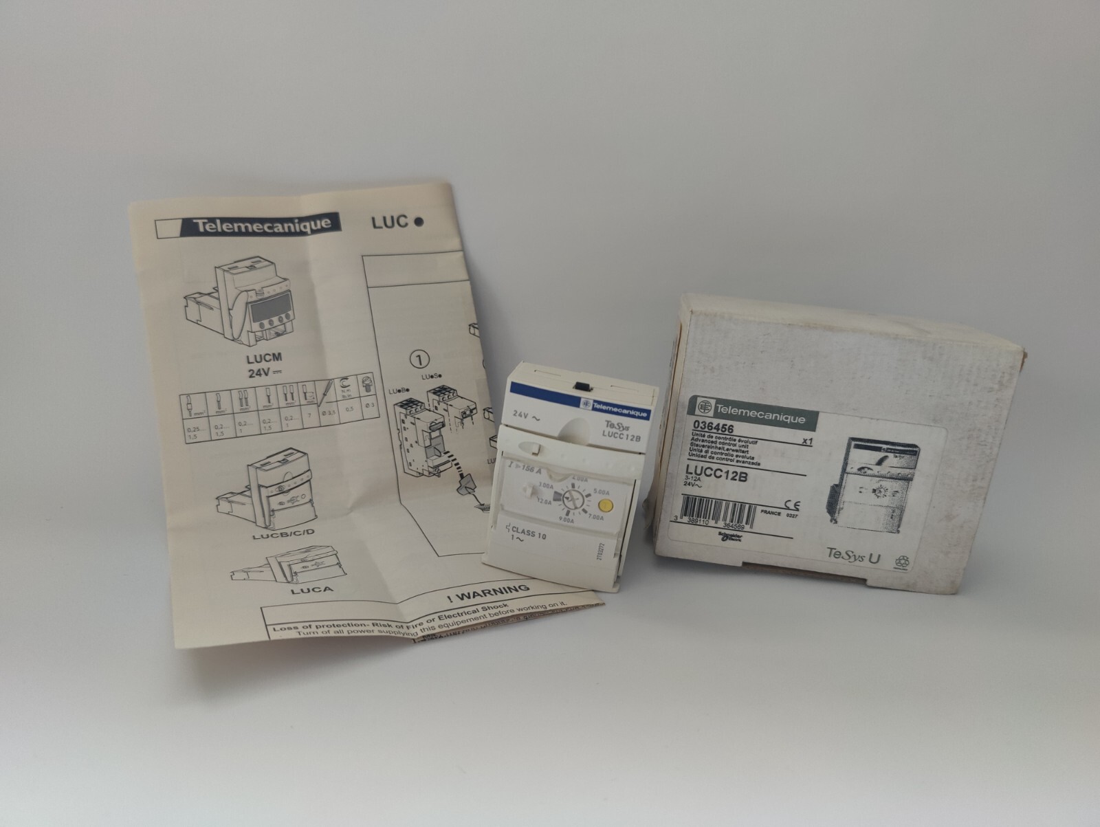US SELLER Schneider Elec/Telemecanique LUCC12B Advanced Control Unit 3-12A, 24V⁓