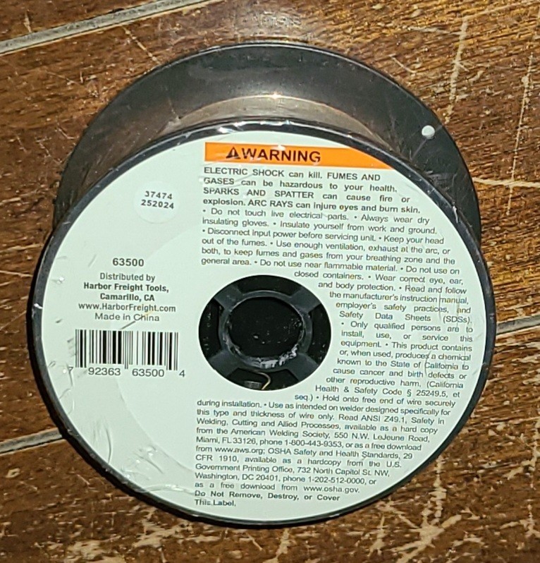 VULCAN MIG Solid Welding Wire 0.030″ Mild Steel ER70S-6 #63500