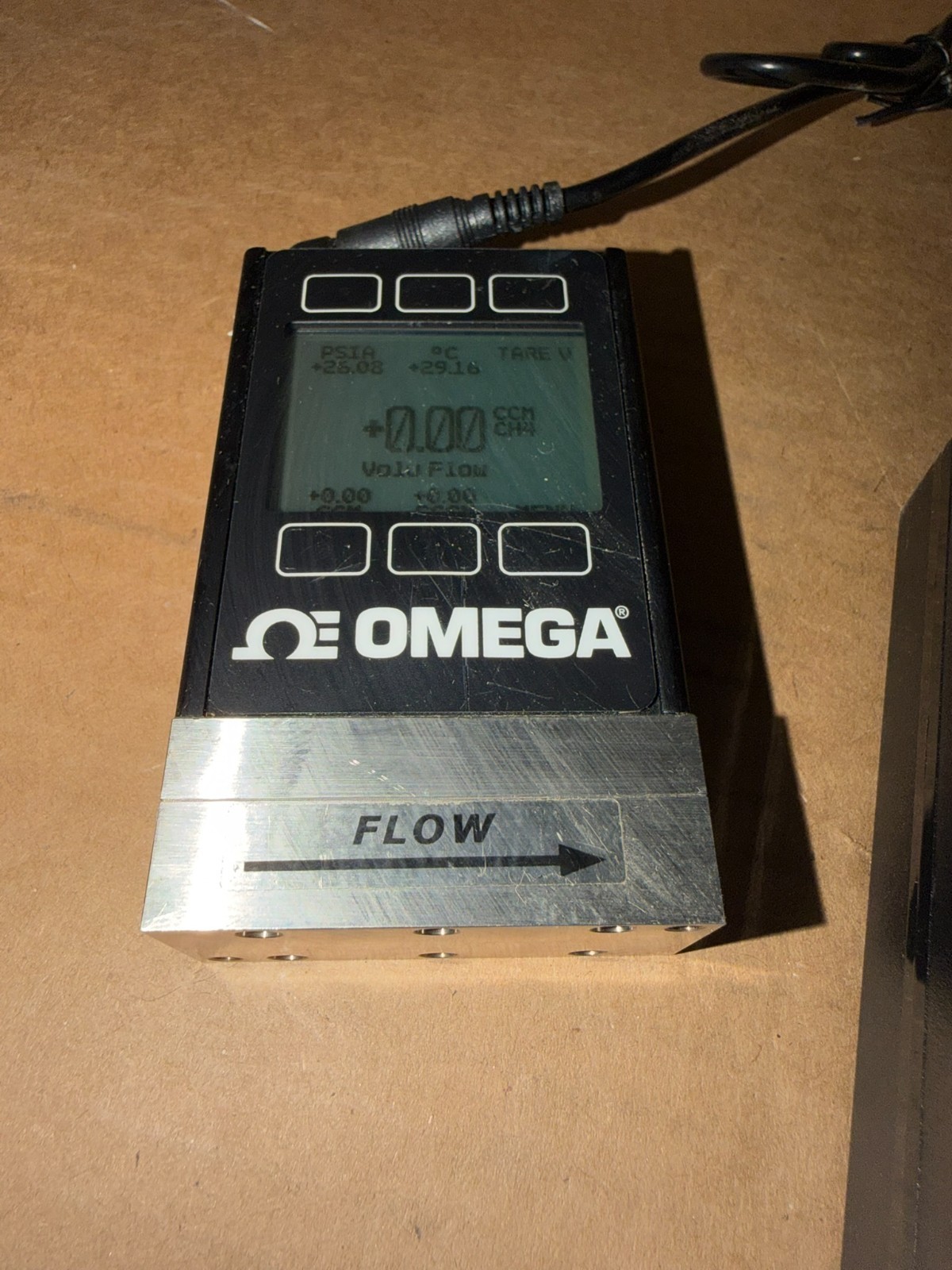 GOOD WORKING OMEGA FMA-1603A Mass Flow Meter / Controller RS232 4-20mA Output