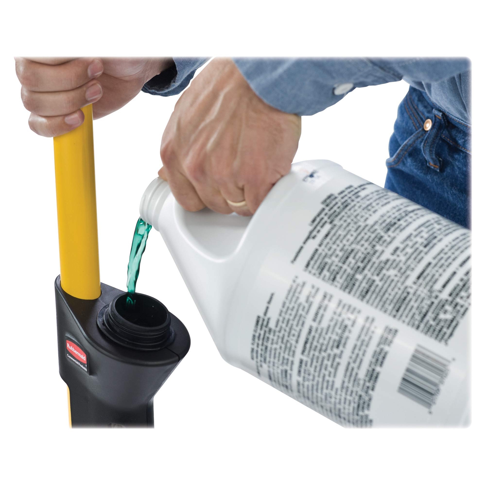 High Efficacy Yellow MOP with Microfiber Pad for Hard Floor Cleaning
