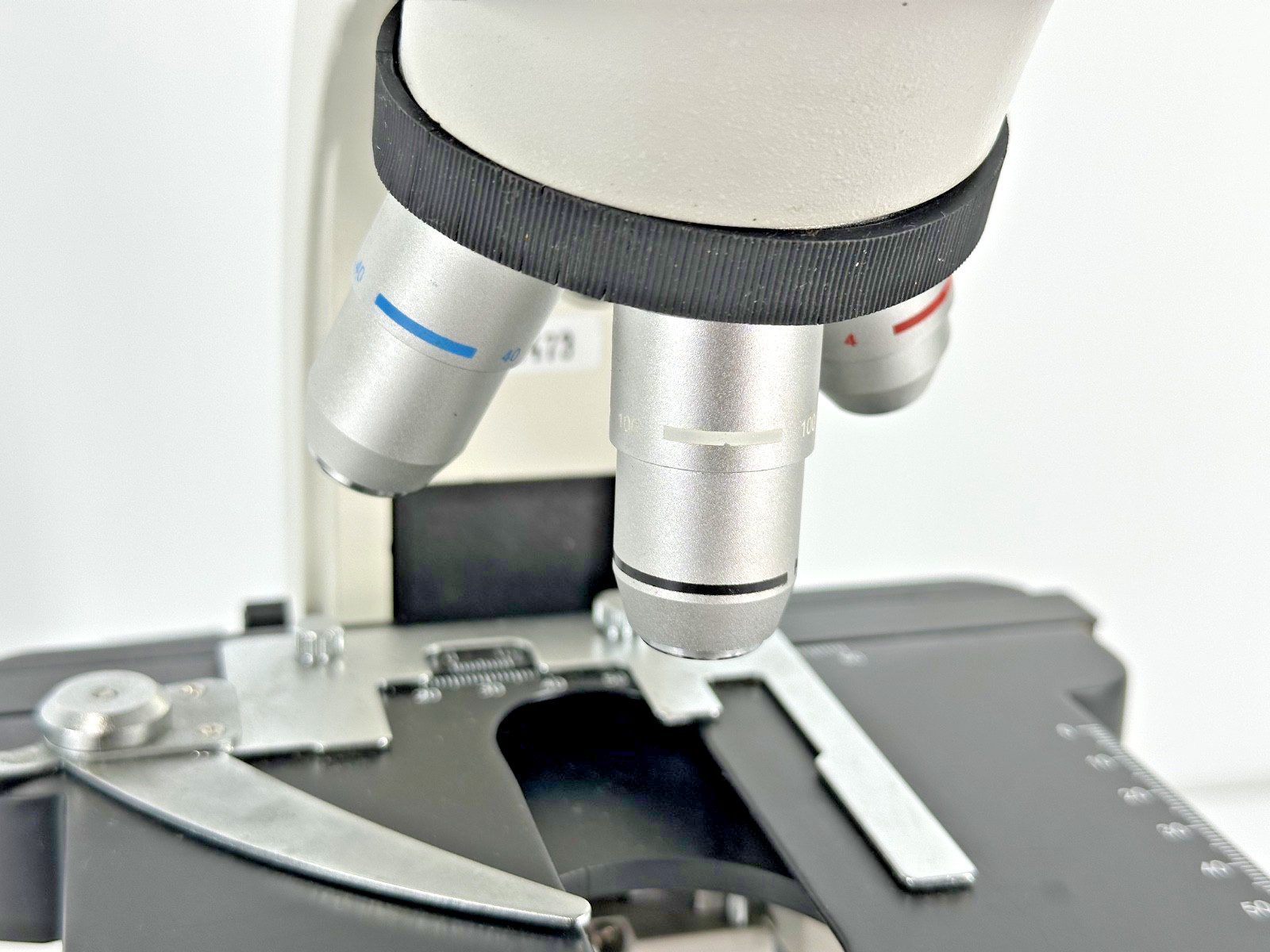 Unbranded Compound Laboratory Microscope 4x 10x 40x 100x Objectives