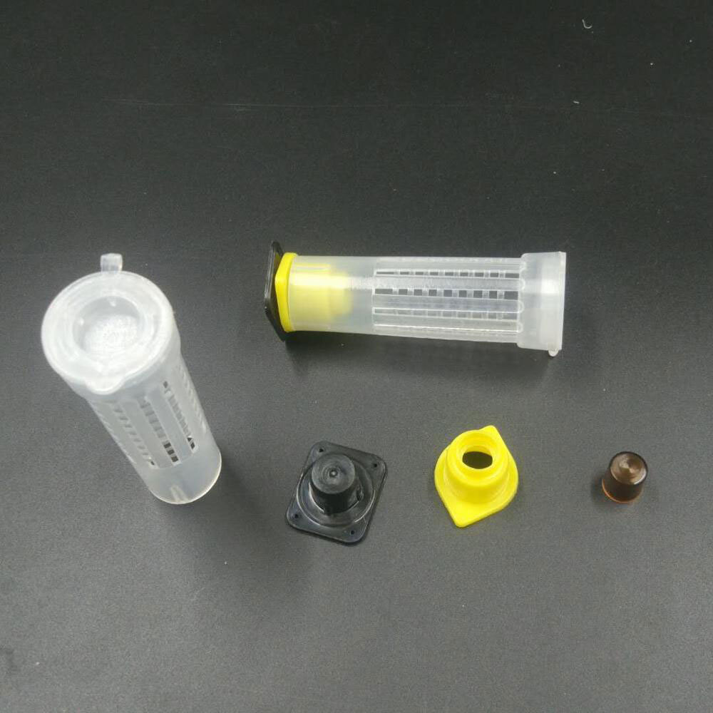 1Set Bees Tools Cages King Queen Apicultura Kit Complete Nicot Cage Cups Cell~