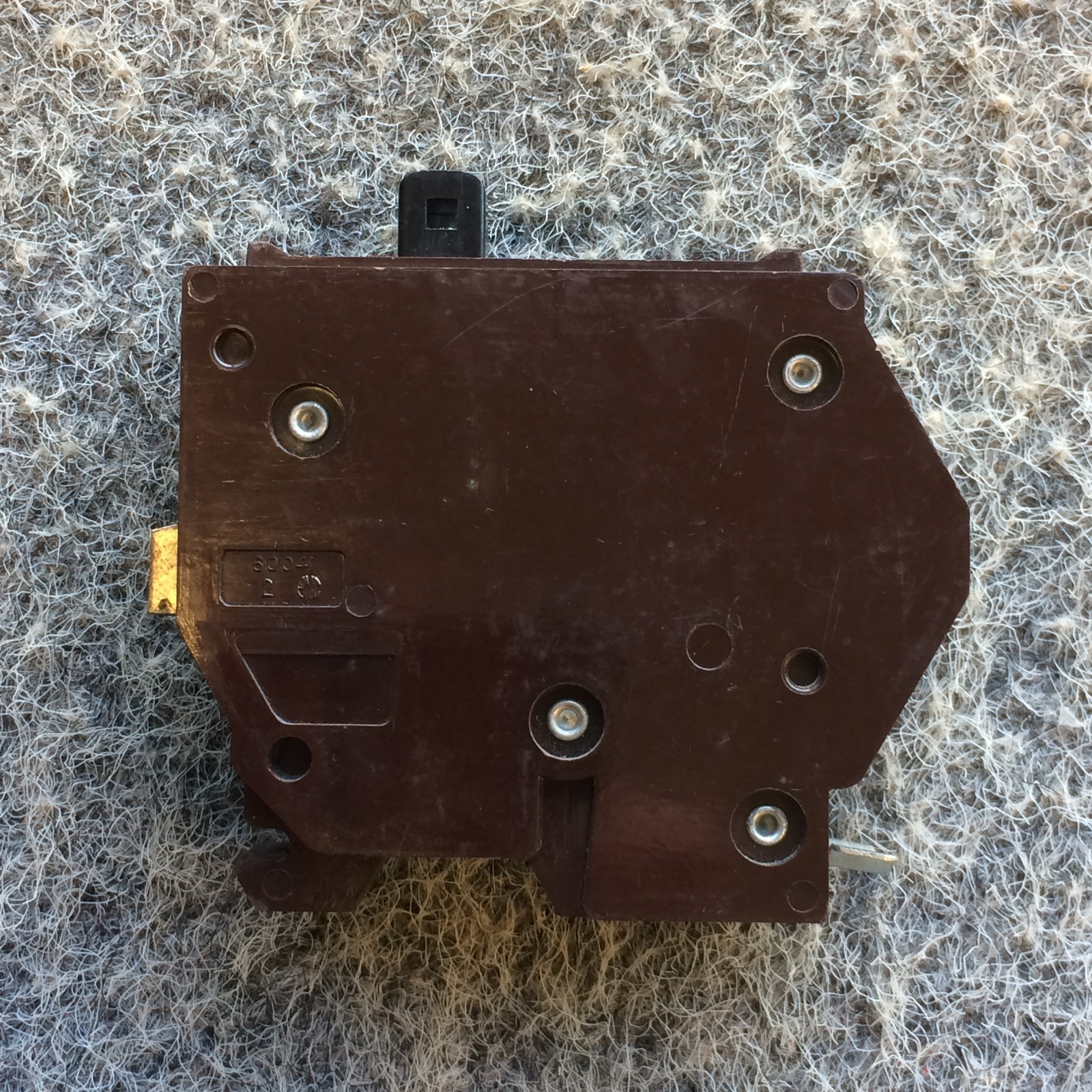 WADSWORTH B1515 A1515 TWIN BREAKER 1-POLE 15A & 1- POLE 15A WA1515 *Flaw*