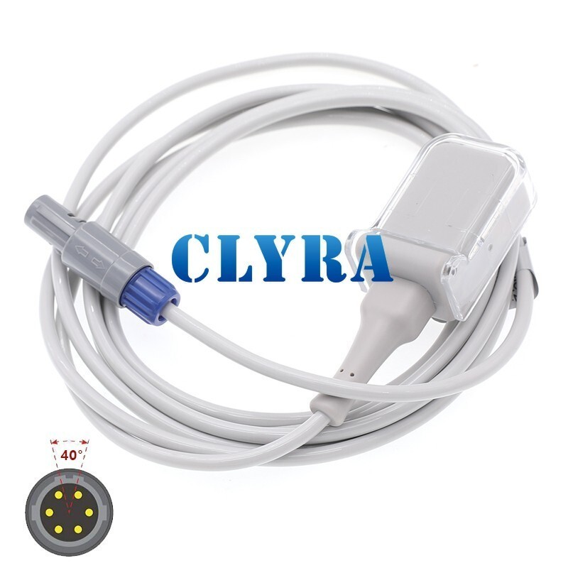 6pin SpO2 Adapter Extension Cable for Mindray PM MEC / EDAN IM Patient Monitor