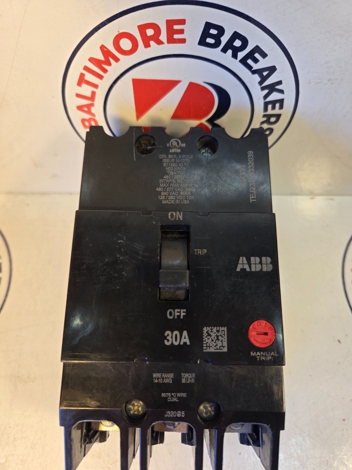 ✪✪NEW IN BOX✪✪ GE – TEY330 – Circuit Breaker – 30A ✪✪NEW IN BOX✪✪