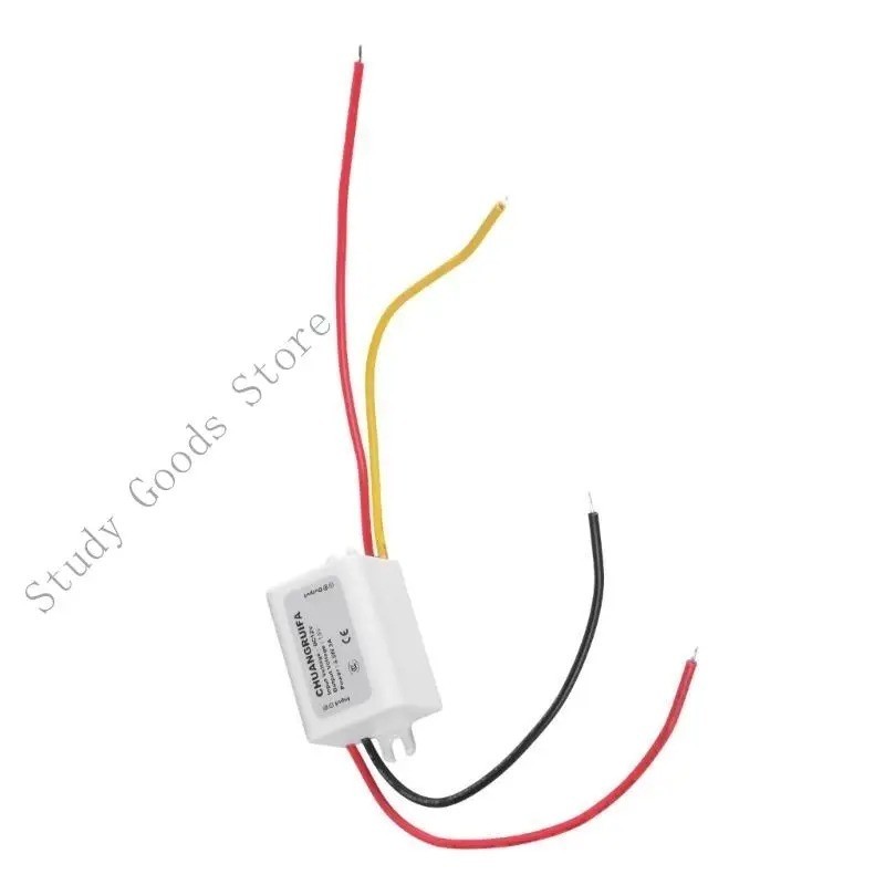 12V To 5V 3A 15W DC-DC Step Down Converter DC Power Supply Module Waterproof US