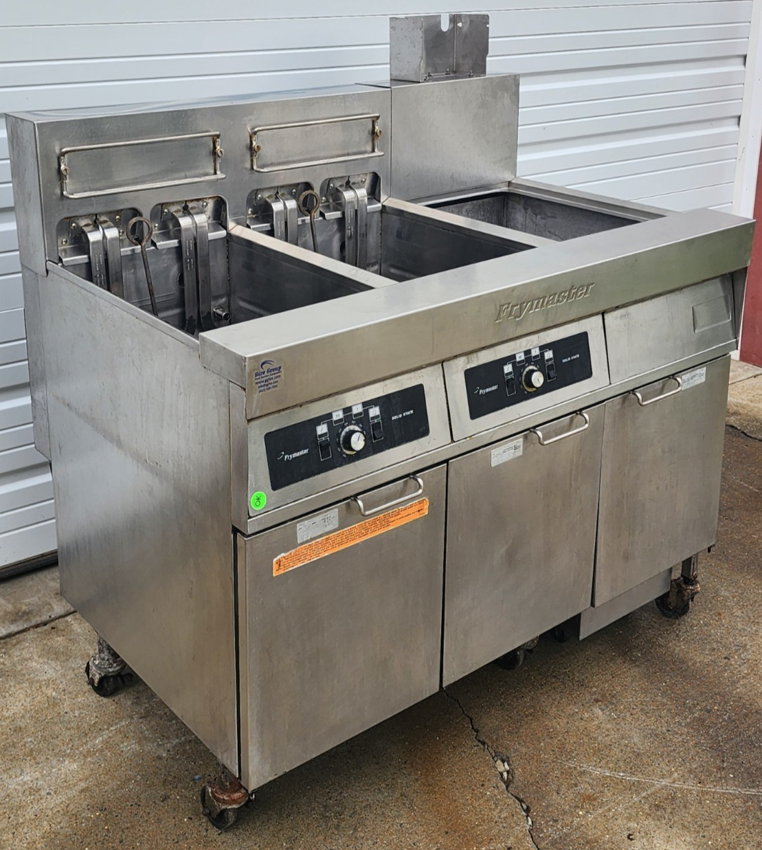 FRYMASTER FMH214SE DOUBLE ELECTRIC FRYER