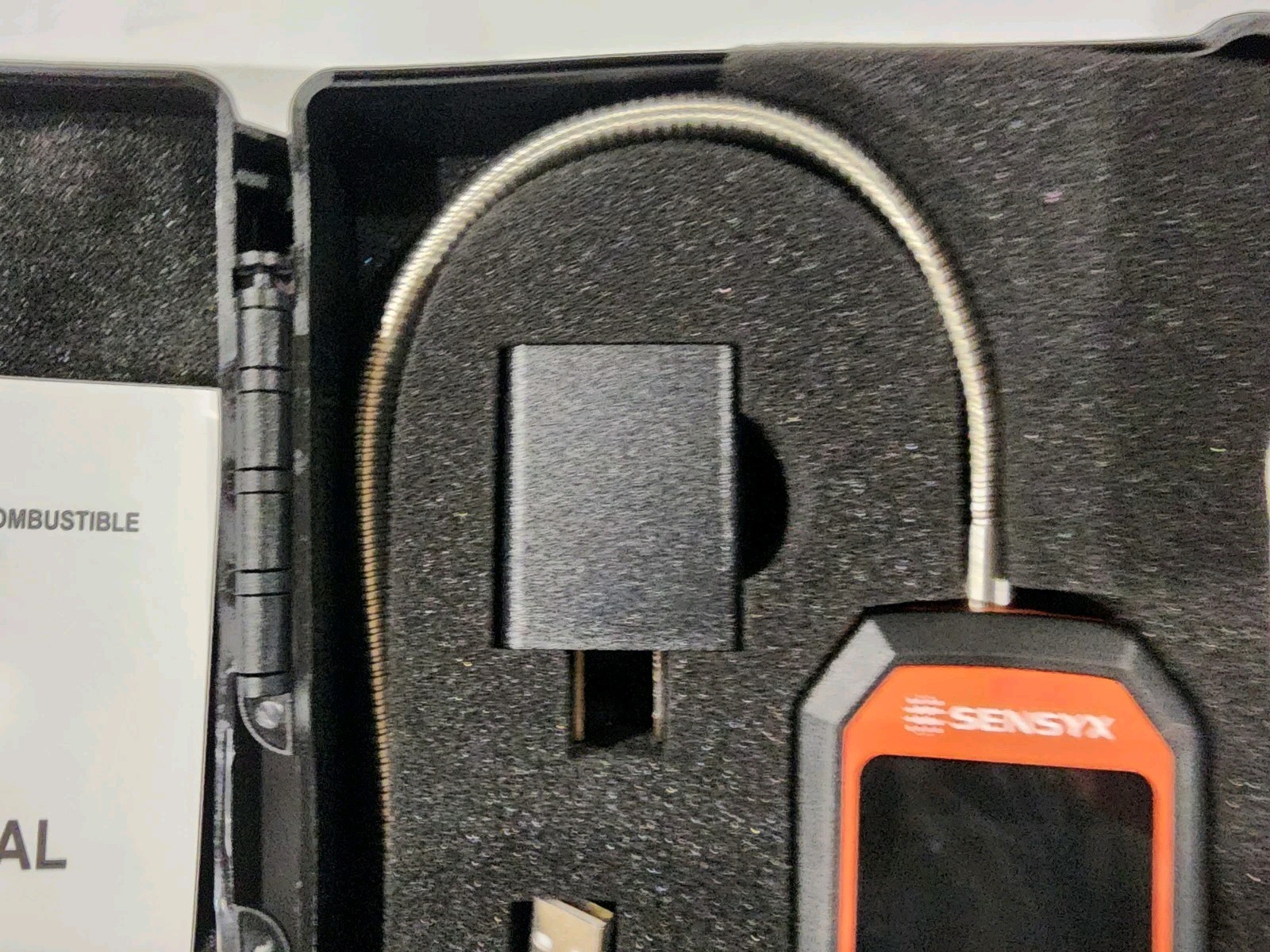 Rechargeable HVAC Refrigerant Leak Detector, Halogen Freon Sniffer, Air