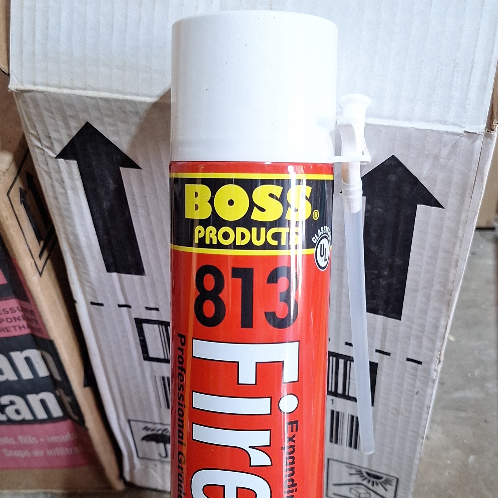 Boss Products 813 Firestop Expanding Foam Sealant 24 oz IF813-24