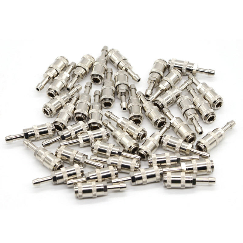 20Pcs/bag NIBP Blood Pressure Cuff Single Tube Air Hose Connector Plug Female