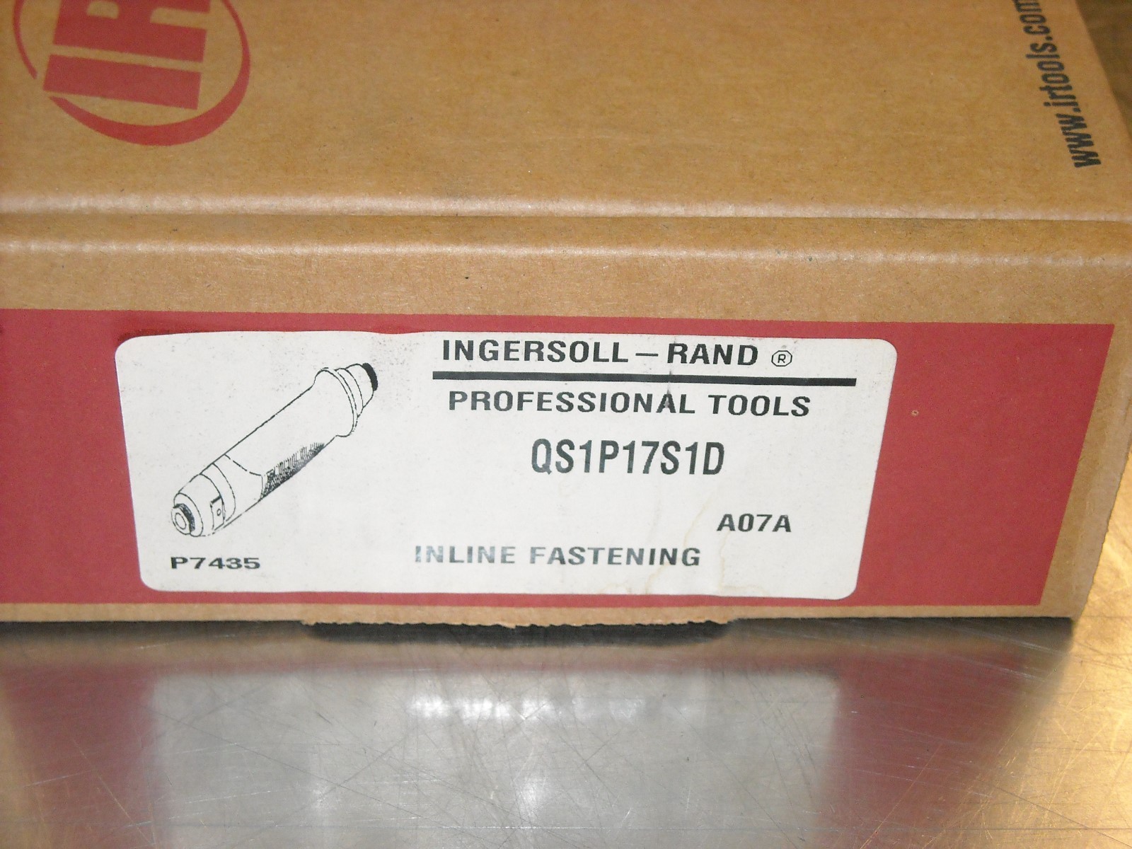 QS1P17S1D, Ingersoll Rand Screwdriver, New In Box, Superseded by QS1P15S1D