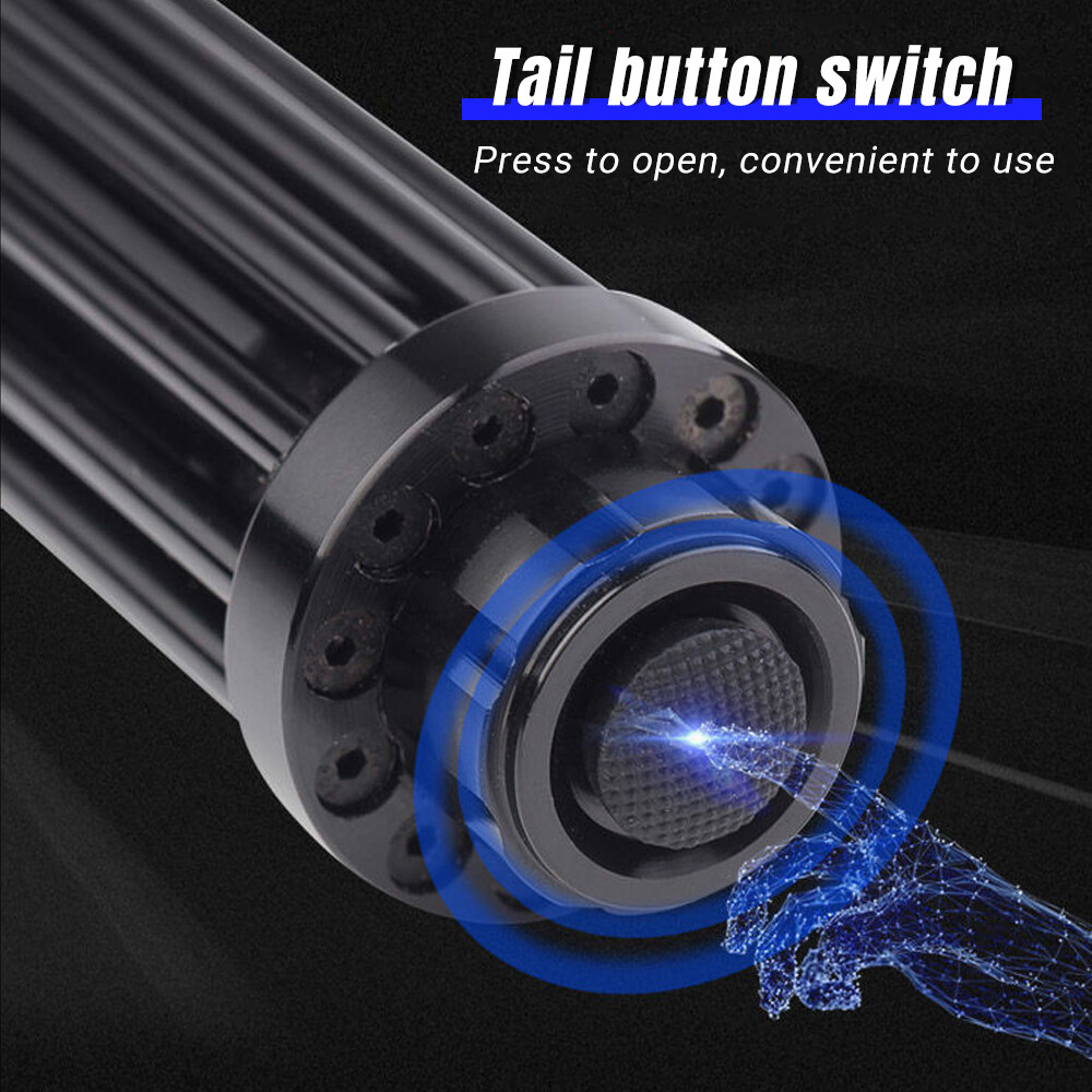 High Power Watt Adjustable Blue Burning Laser Visible Dot Torch Laser