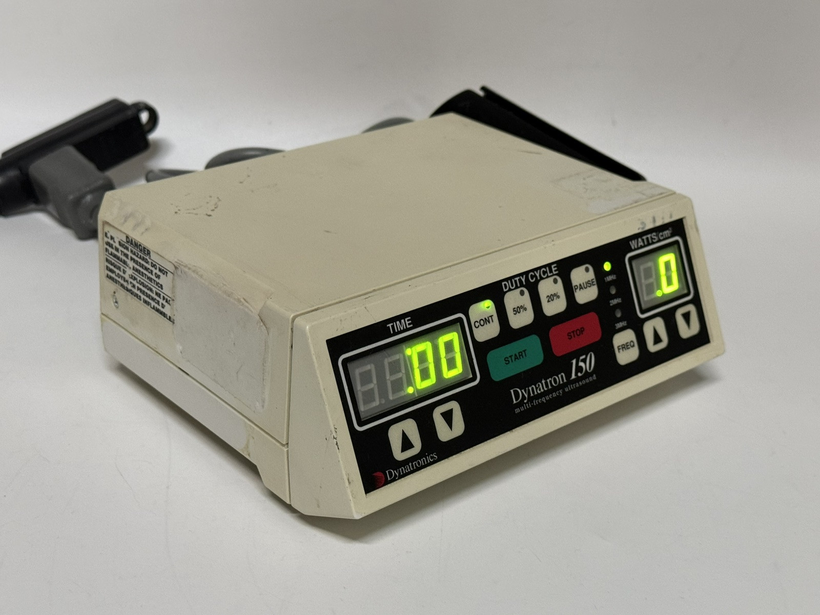 Dynatronics Dynatron 150 Multi-Frequency Ultrasound Unit – Powers On Untested
