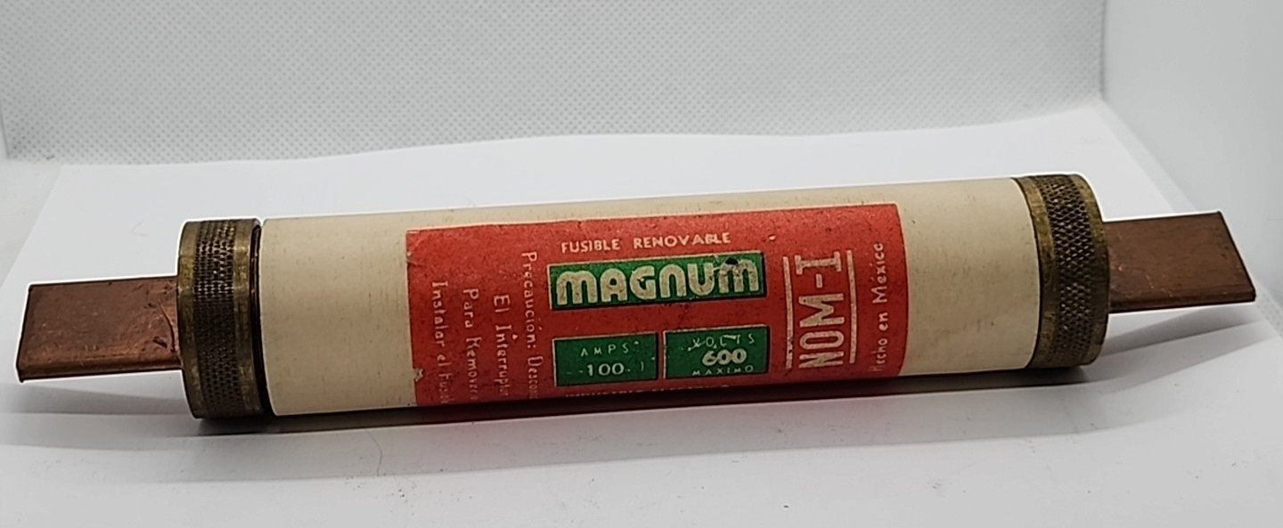 MAGNUM NOM-I 600V 100A RENEWABLE FUSE [2RE4-1]